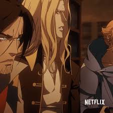 Sypha, trevor, and alucard storm dracula's castle, slaying all the vampires within before facing dracula himself. New Trending Gif Online Netflix Season 2 Castlevania Trevor Alucard Belmont Sypha