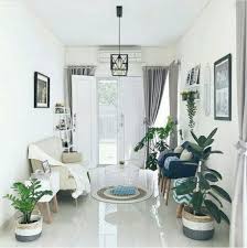 Cat ruang tamu 2 warna coklat dan krem , sumber : Warna Cat Rumah Terkini Yang Simpel Dan Keren Untuk Suasana Baru