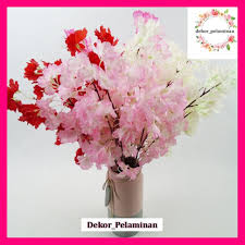 Hiasan dinding, lemari dan ruangan. Jual Bunga Sakura Hiasan Terbaru Lazada Co Id