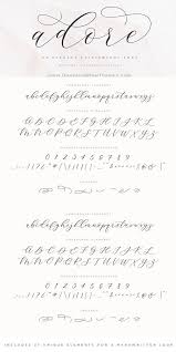 Adore Calligraphy Font Adore Bestcommercial Calligraphy Font In 2020 Calligraphy Fonts Calligraphy Fonts Alphabet Hand Lettering Alphabet