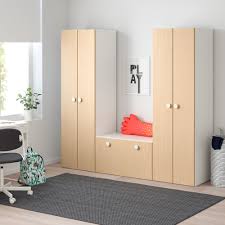 Stuva Folja Aufbewahrung Mit Bank Weiss Birke Weisse Bank Ikea Aufbewahrung Und Schliessfacher