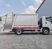 China Europe ISUZU GIGA High-end 16CBM Garbage Rear Loader ...