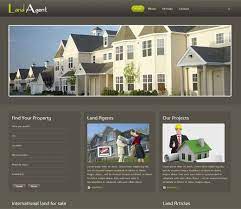 This fabulously designed template has awesome features. Land Agent Free Responsive Html5 Css3 Mobileweb Template Land Agent Mobile Website Template Free Html Website Templates