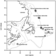 Bathymetric Chart 200 And 1000 Mmisobaths Of The Northwest