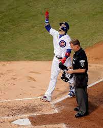 October 18 2017 Chicago Cubs Extend The Nlcs To Game 5 Against The Dodgers Chicago Cubs Javier Baez 9 Approaches Home Plate Aft Chicago Cubs Cubs Dodgers