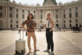 The Spy Who Dumped Me At Hofburg Palace Filming Location Kate Mckinnon Mila Kunis Kate