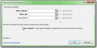 Combien d heures compte un jour feri?. Jours Ouvres Et Jours Feries Comment Les Identifier Avec Excel