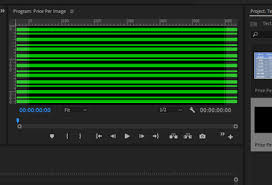 If there are vertical or horizontal lines on the screen it could mean that the refresh rate on your display needs to be changed. Green Horizontal Lines In My Source Monitor Plea Adobe Support Community 11214905