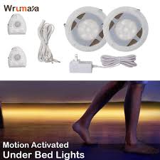 Maybe you would like to learn more about one of these? Night Lights Home Garden Strip Under Bed Light Motion Sensor Led White Activated Night Warm Wardrobe Kit