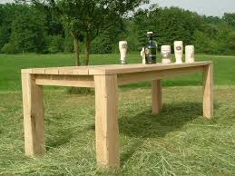 Hochwertiger Eichenholz Gartentisch Eichentisch Eiche Tisch In Garten Terrasse Mobel Tische Ebay Holztisch Garten Gartentisch Und Eichentisch