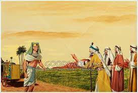 Joseph Overseer Of Egypt Reunites With His Aged Father Jacob And Brothers In Goshen Travels In His Chariot Part Of A Series Bible Characters Joseph Bible