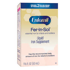 enfamil fer in sol supplement drops iron for infants toddlers