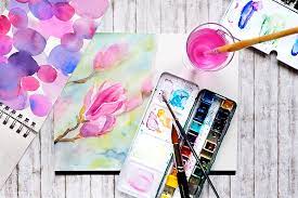 110 colours represent the horadam® aquarell range. Aquarellfarben Mit Wasser Richtig Mischen Doro Kaiser Grafik Illustration