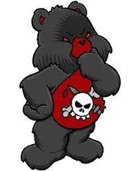 Cybergoth Cyber Goth Grunge Aesthetic Egirl Carebears Freetoedit Remixit Care Bear Tattoos Teddy Bear Drawing Bear Wallpaper