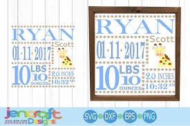 There are different javascript charting libraries available. Boy Baby Birth Announcement Template Svg Newborn Birthday 78696 Svgs Design Bundles
