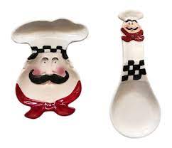 780 chef spoon rest products are offered for sale by suppliers on alibaba.com, of which spoon rests & pot clips accounts for 1%, storage holders & racks accounts for 1%. Fat Chef Spoon Rest And Kitchen Plate 2 Item Bundle Amazon In Home Kitchen