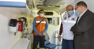 محافظ الشرقية يشهد إصطفاف سيارات الإسعاف الجديدة لدعم المرفق صور اليوم السابع