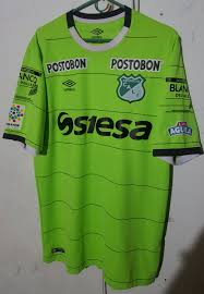 En colombia, también jugó con el once caldas y el deportivo cali, equipo con el que logró un subcampeonato y el botín de oro colombiano con 17 dianas en 2003. Deportivo Cali Dritte Fussball Trikots 2017 Sponsored By Siesa