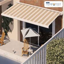 La tenda a bracci t/ebq è una tenda molto versatile e può essere verticale per un balcone orizzontale su un terrazzo o anche sul giardino di casa. Tende Da Sole Tempotest