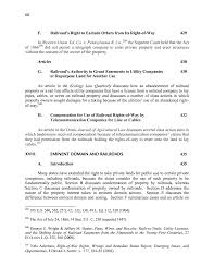 Xviii Eminent Domain And Railroads Railroad Legal Issues And Resources The National Academies Press