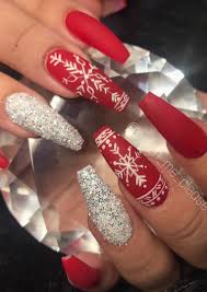 41 Suprising Christmas Nail Art Design Ideas For This New Year Page 11 Of 41 Ladiesways Com Women Hairstyles Blog Christmas Nail Designs Christmas Nails Acrylic Cute Christmas Nails