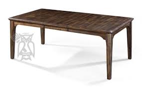 Hoot Judkins Furniture Winners Only Solid Birch Wood Daphne Extension Dining Table In Deep Grey Finish