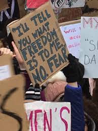 Now it was dedicated to freedom, and that was far more important. Cool To See A Nina Simone Quote That I Only Know Is From Nina Simone Because Of Radiohead S 2016 Tour Intro At A Women S Rally In London Radiohead