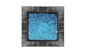Blue rhino 10,000 btu warm elegantly designed outdoor propane gas patio fire pit. Up To 59 Off On Patio Propane Gas Blue Glass Groupon Goods