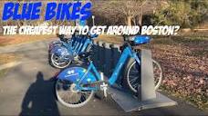 How to use Blue Bikes | Riding through Boston on a Budget - YouTube