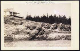 Bailey island is an island in casco bay, and a part of the town of harpswell, in cumberland county, maine. Thunder Hole Bailey Island 1938 Maine Memory Network