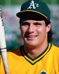 On Saturday the @athletics inducted @josecanseco into their Hall of Fame.  His former manager Tony La Russa was there to present him with his green  jacket and it made me think all