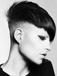 This super edgy punk hairstyle was buzzed all around. Short Punk Hair Styles