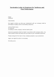 Employment termination letter is a letter that a company writes to its employee in case the organization has decided to terminate the employee. Sample Employment Termination Letter Awesome Sample Letter Terminat Employment Due To Poor Lettering Professional Cover Letter Template Cover Letter Design