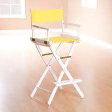 30 Director S Chair Black Frame Yellow Canvas Walmart Com Directors Chair Casual Home Chair