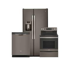 Ge appliances combine convenience and state of the art features to bring you appliances that are affordable, smart and practical. Ge 3 Pc Slate Appliance Package Badcock Home Furniture More