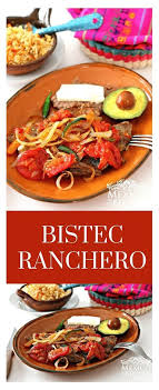 Bistec Ranchero En Salsa Roja Bistec Ranchero Receta Con Imagenes Recetas De Comida Mexicana Comida Mexicana Bistec De Res Recetas