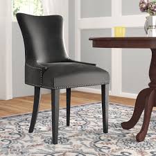 orange vinyl dining chair wayfair