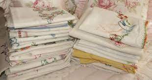 Vintage Linen Treasures Basic Care Of Vintage Linens Vintage Linens Diy Embroidery Designs Vintage Embroidery