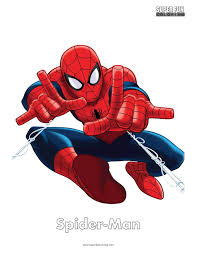 Marvel spiderman coloring for kids coloring spiderman baby coloring. Spider Man Coloring Page Super Fun Coloring