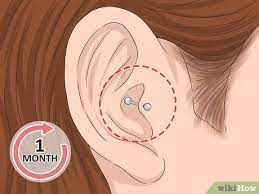 How To Clean A Tragus Piercing 11 Steps With Pictures Wikihow