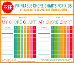 free printable chore charts for kids viva veltoro