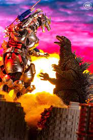 Godzilla Vs Mechagodzilla 3 Toy Photography By Harold Ruiz Godzilla Toys Japanese Pop Art Godzilla Figures
