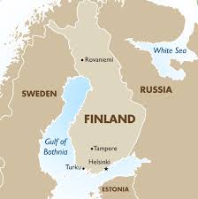 Map of finland, satellite view. Finland Geography Maps Goway Travel