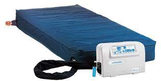 Fits all standard hospital beds. Alternating Pressure Air Mattress With Gentle Low Air Loss Power Pro Blue Chip Medical