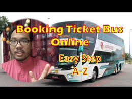 Updated on mar 26, 2016. Cara Beli Tiket Bas Online How To Buy Bus Ticket Online Step By Step Youtube