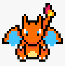 Voir plus d'idées sur le thème dracaufeu, carte pokemon, carte pokemon a imprimer. Pixel Art Pokemon Dracaufeu Png Download Easy Charizard Pixel Art Transparent Png Transparent Png Image Pngitem