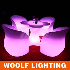 Free shipping on many items | browse your favorite brands. Illuminated Furniture Led Furniture Led Dinner Table Led Dinner Chairs For Sale Buy Led Table Led Chairs For Sale Plastic Chair For Sale Plastic Folding Chair Product On Alibaba Com