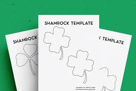 Find the clover with 4 leaves coloring page. Free Shamrock Template Four Leaf Clover Printables Crazy Laura