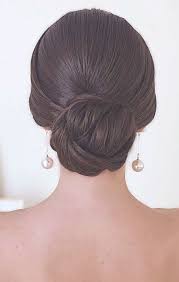 Classic Sleek Low Bun Updo Elegant Wedding Hairstyles Elegant Wedding Hairstyles Best Sleek Wedding Hairstyles Low Bun Wedding Hair Sleek Bun Hairstyles