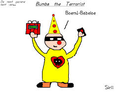Tot slot kan de tekening nog worden. Bumba The Terrorist By Irlannd On Deviantart
